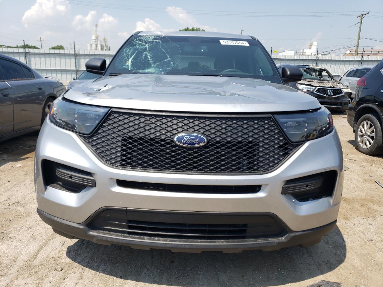 2022 FORD EXPLORER POLICE INTERCEPTOR VIN:1FM5K8AB9NGB80832