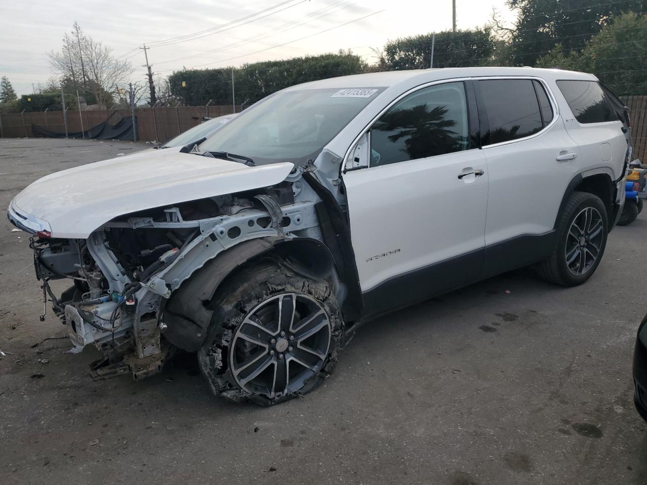 2022 GMC ACADIA SLT VIN:1GKKNULS1NZ113316