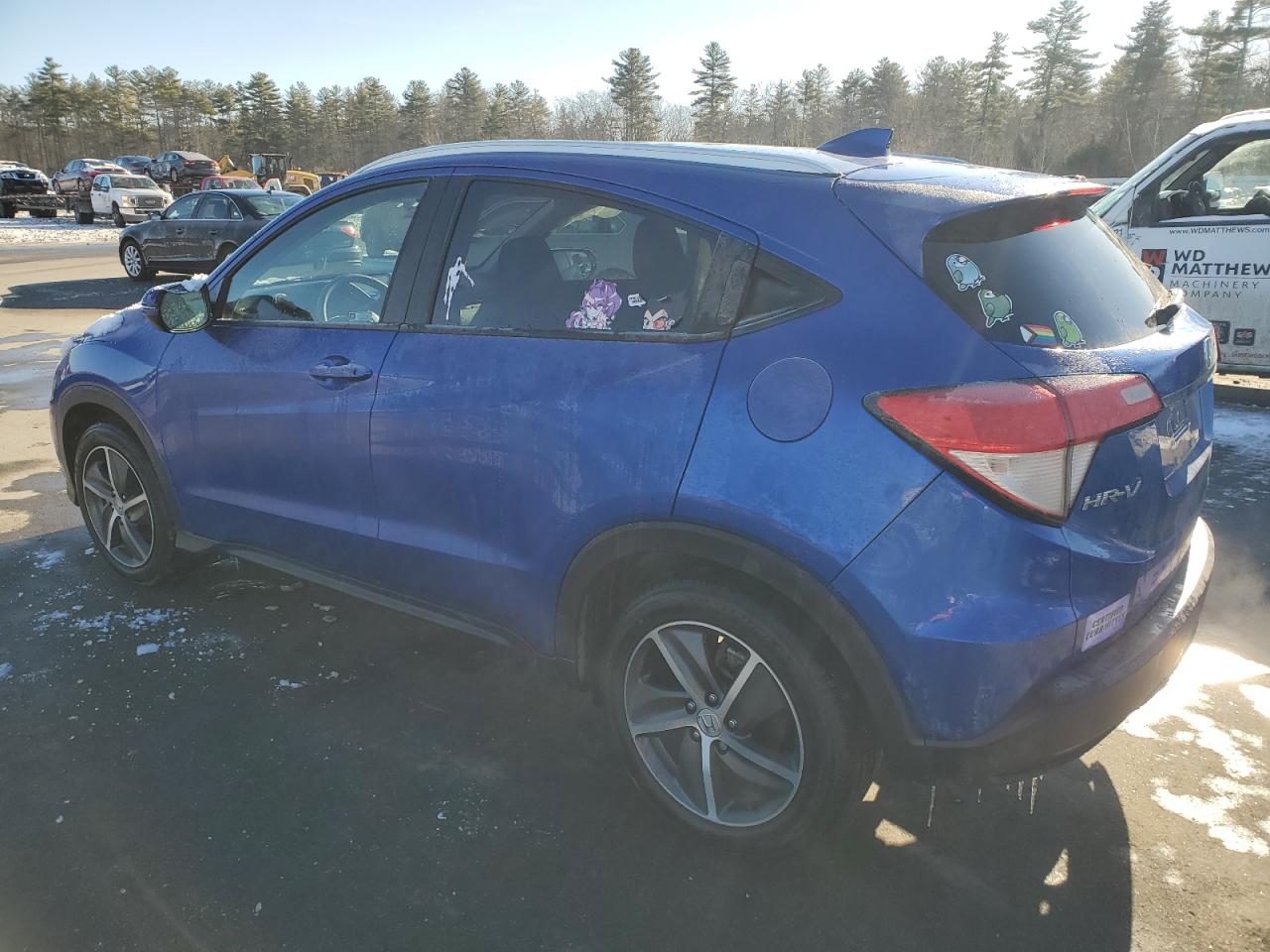 2022 HONDA HR-V EX VIN:3CZRU6H57NM773660