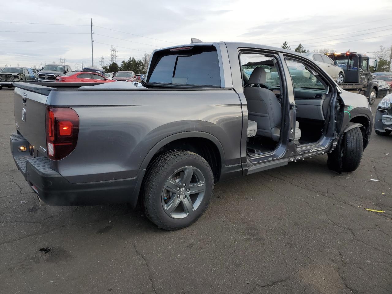 2023 HONDA RIDGELINE RTL-E VIN:5FPYK3F73PB032933