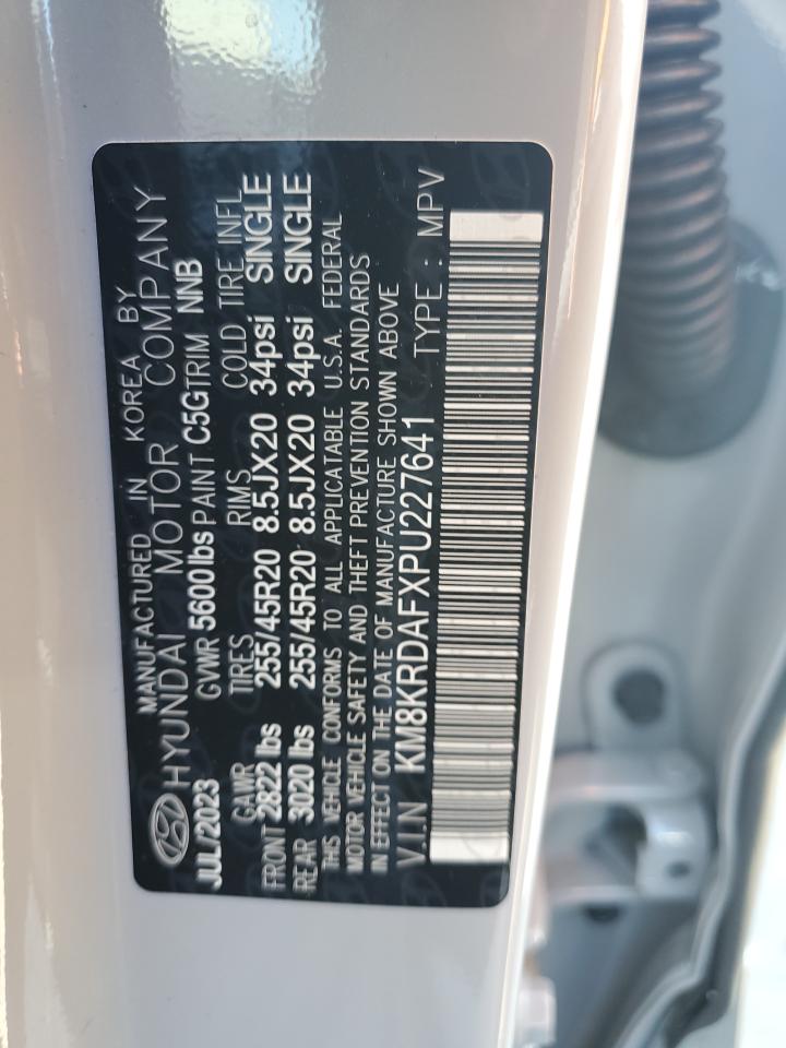 2023 HYUNDAI IONIQ 5 LIMITED VIN:KM8KRDAFXPU227641