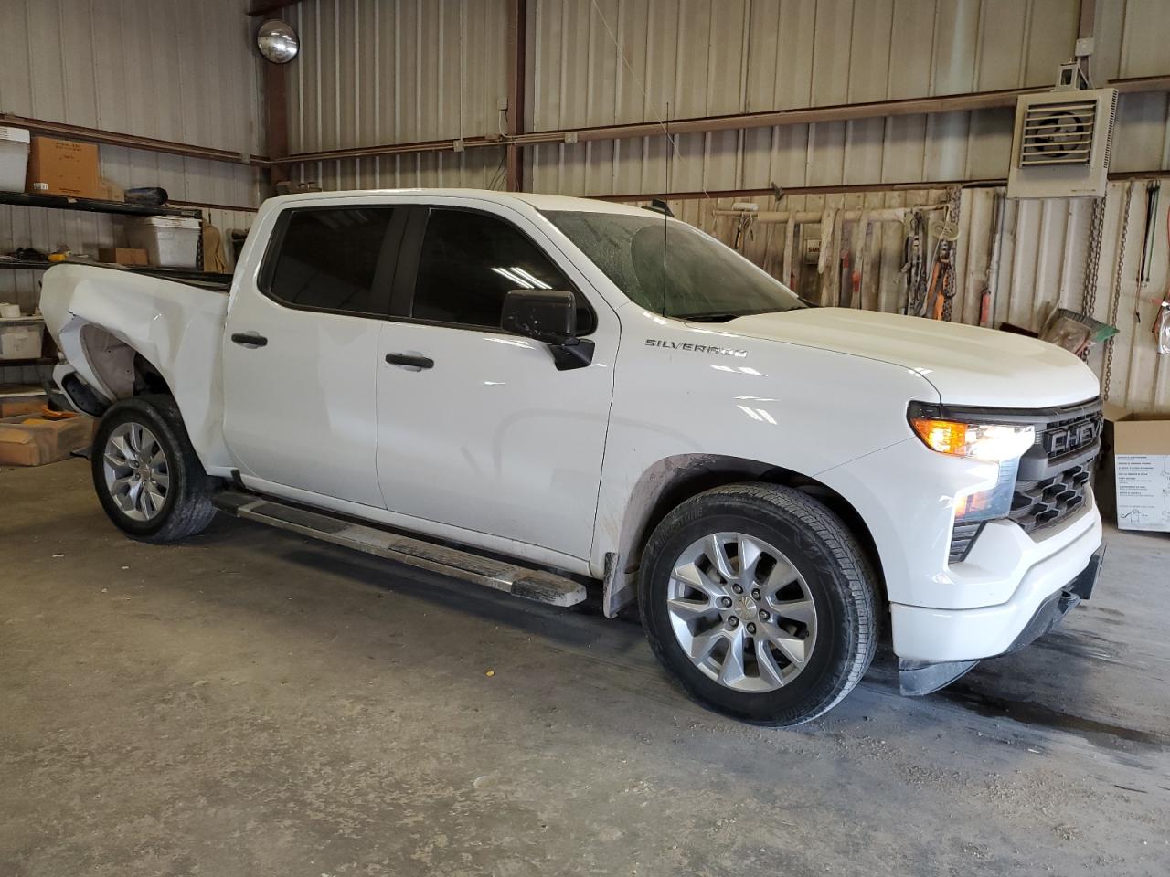 2022 CHEVROLET SILVERADO C1500 CUSTOM VIN:3GCPABEK0NG517805