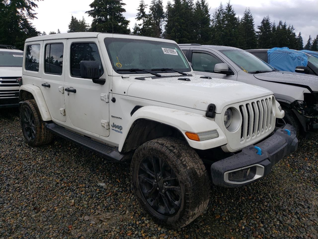 2022 JEEP WRANGLER UNLIMITED SAHARA 4XE VIN:1C4JJXP63NW149219