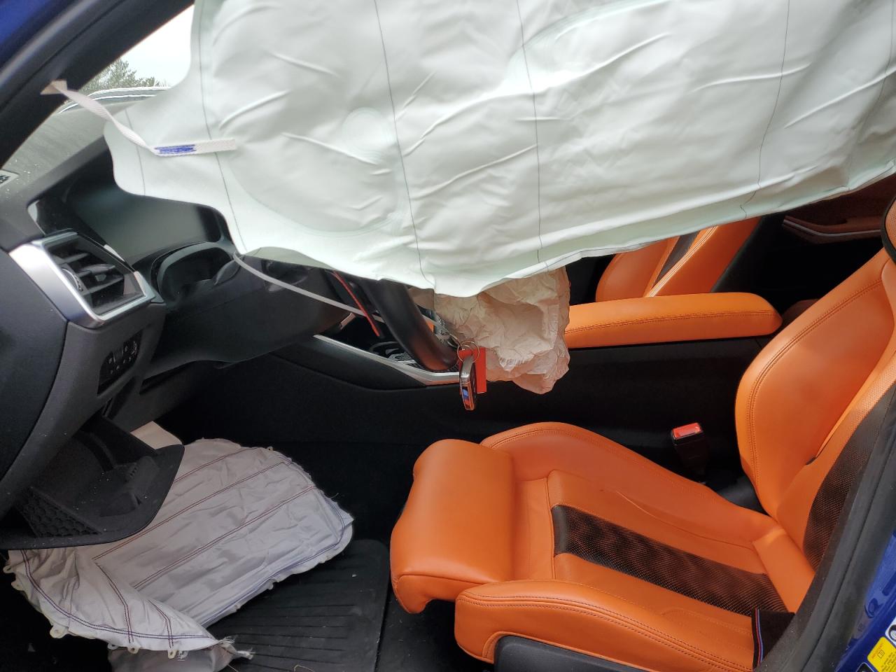 2022 BMW M3 COMPETITION VIN:WBS43AY01NFL80708