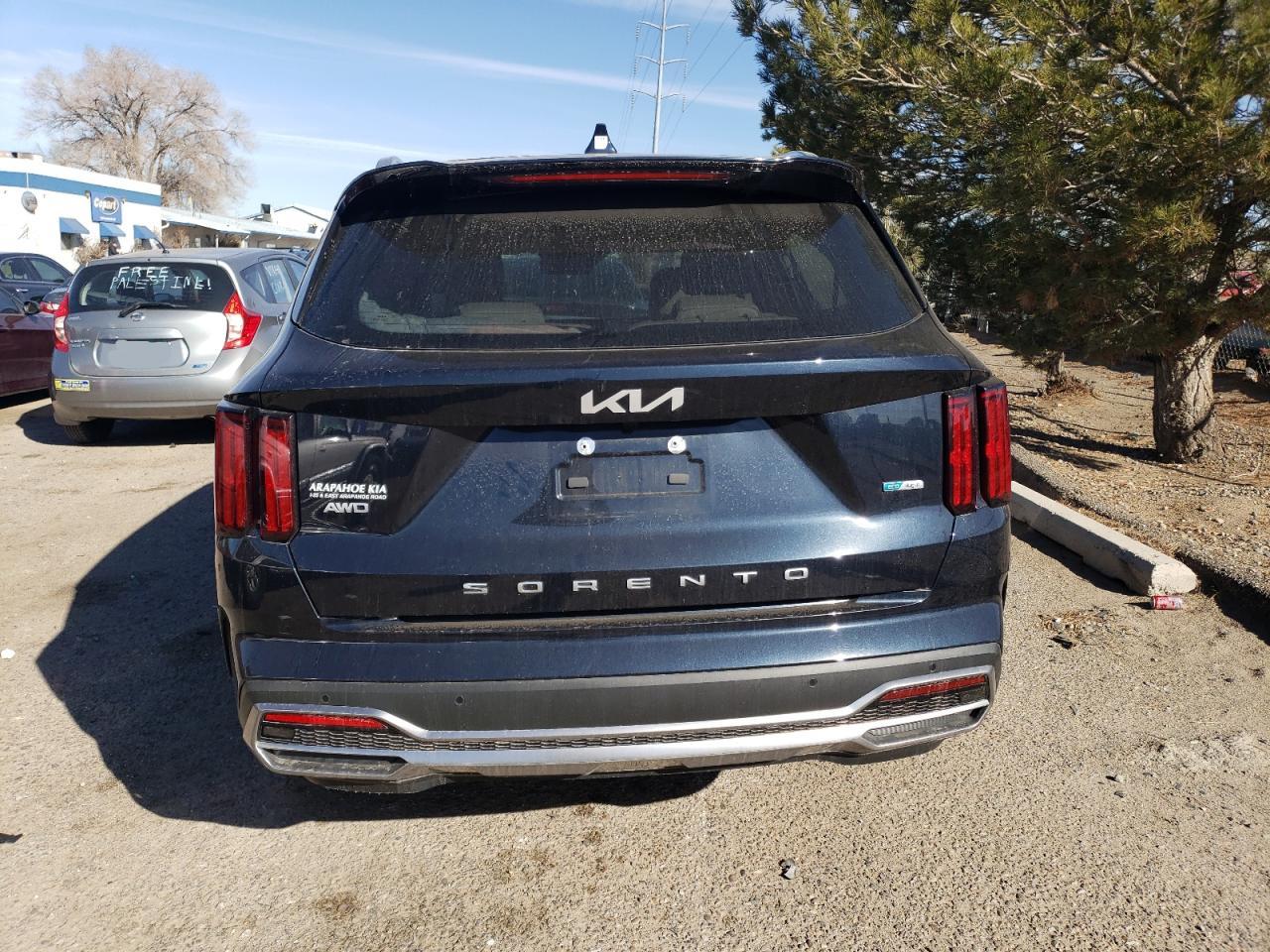2022 KIA SORENTO SX VIN:KNDRJDLH6N5083490