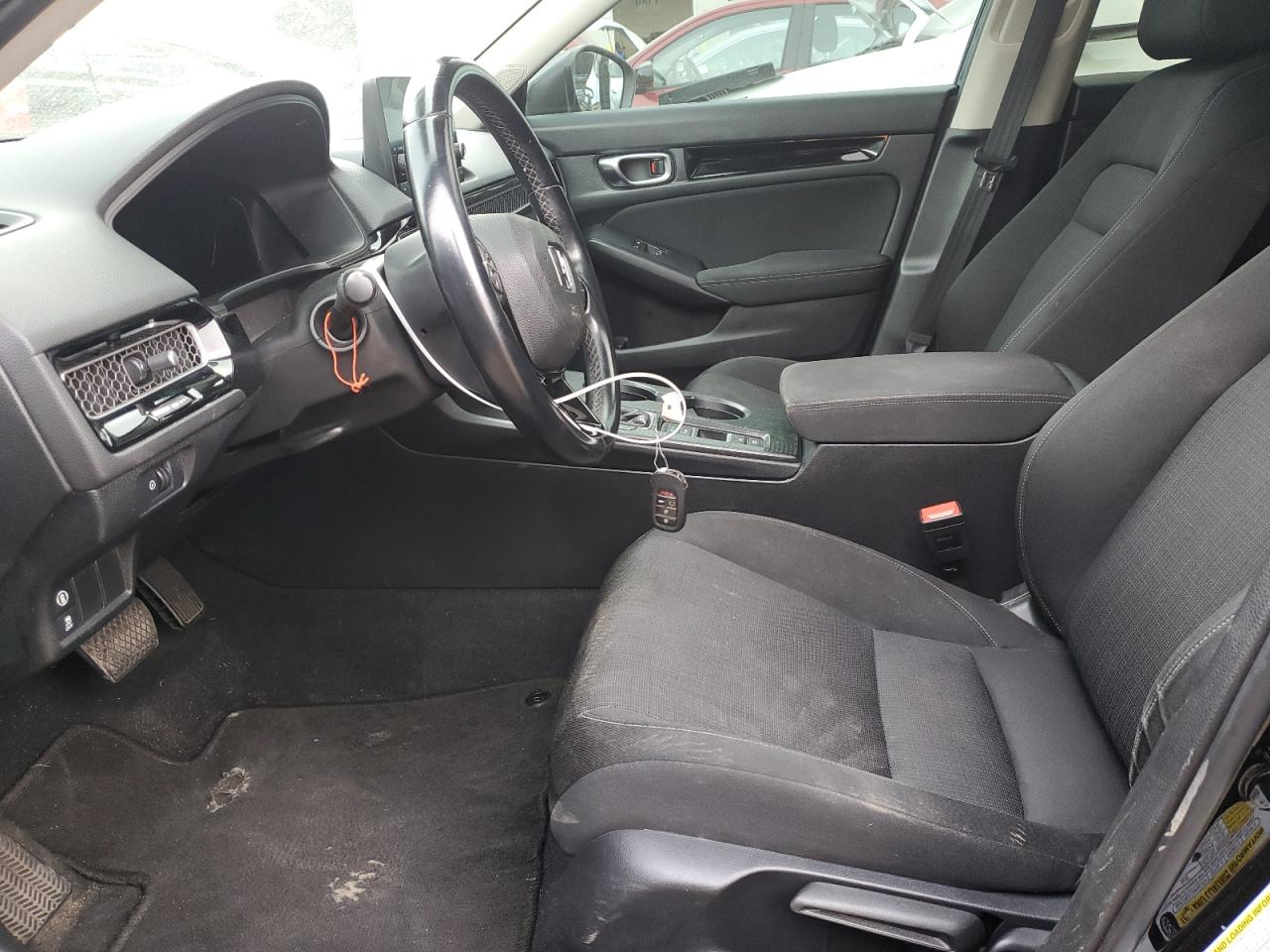 2022 HONDA CIVIC EX VIN:JHMFE1F75NX003687