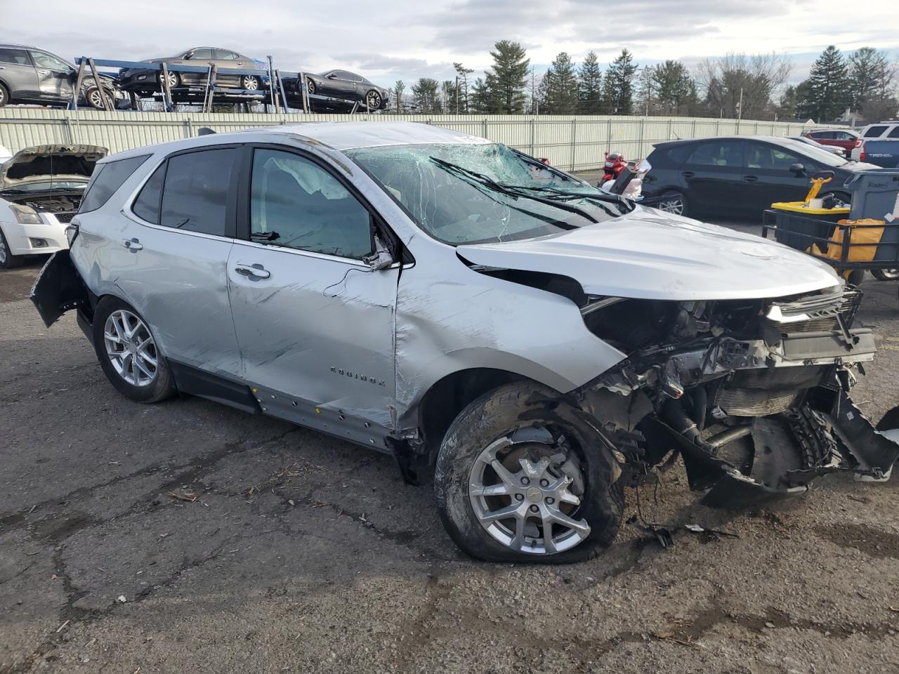 2022 CHEVROLET EQUINOX LT VIN:3GNAXUEV2NL200956