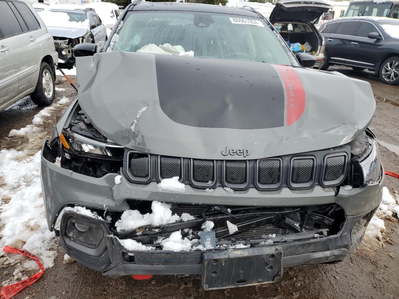2022 JEEP COMPASS TRAILHAWK VIN:3C4NJDDB2NT195096