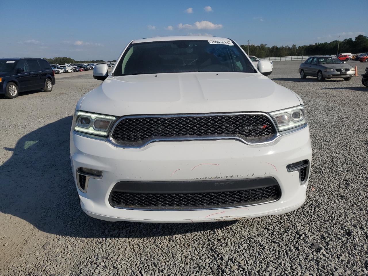 2022 DODGE DURANGO SXT VIN:1C4RDHAG9NC158882