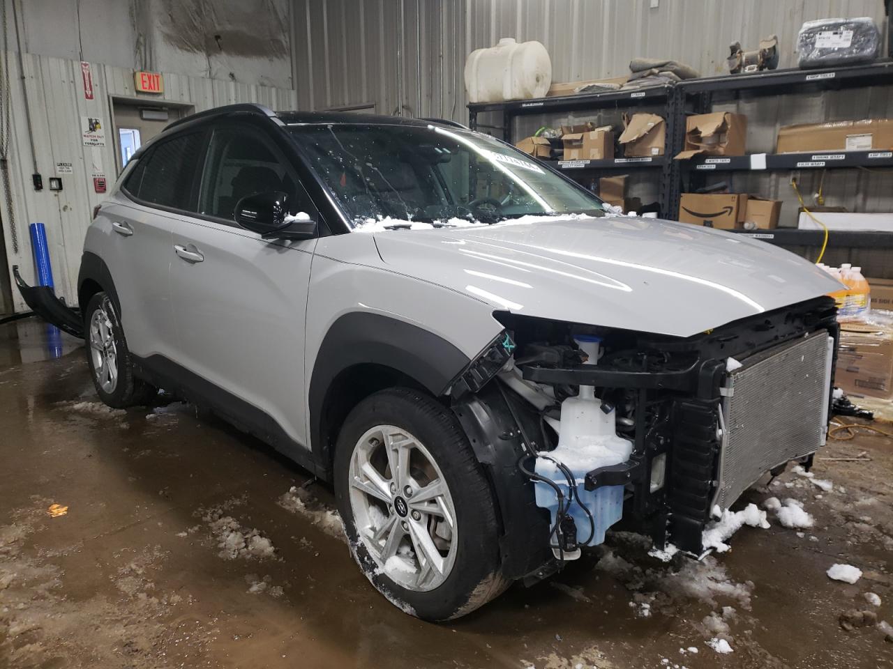 2022 HYUNDAI KONA SEL VIN:KM8K6CAB2NU771516