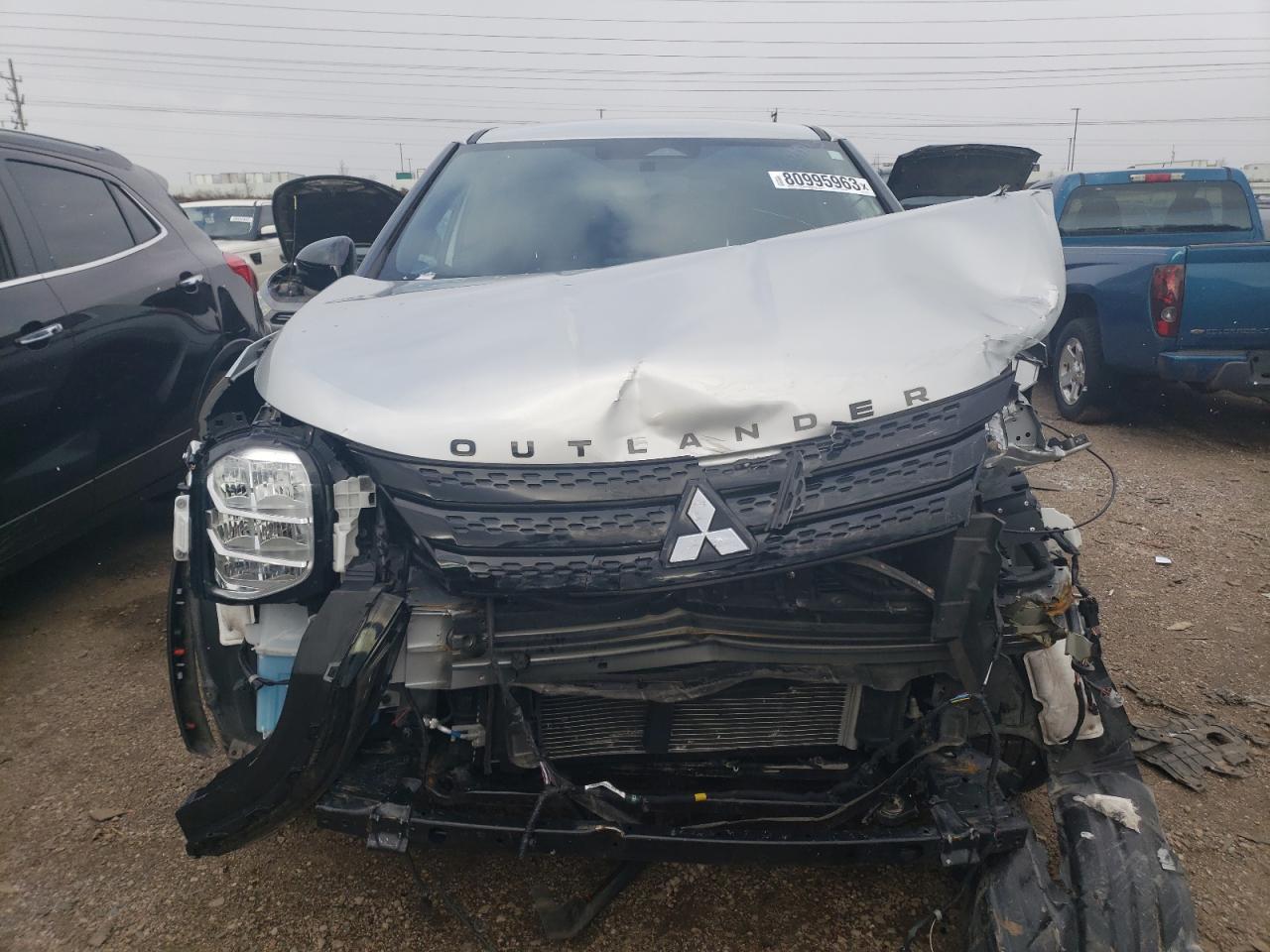 2022 MITSUBISHI OUTLANDER SE VIN:JA4J3UA80NZ078542