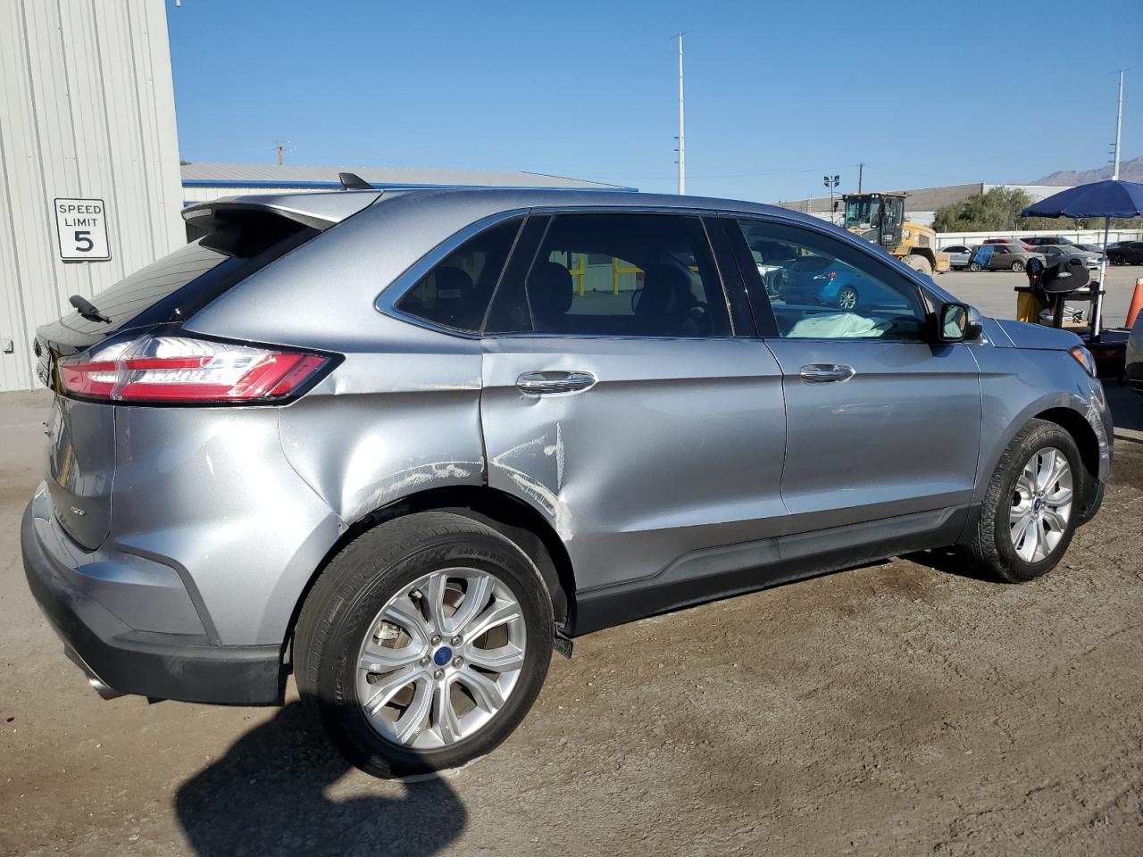 2022 FORD EDGE TITANIUM VIN:2FMPK4K95NBA30558