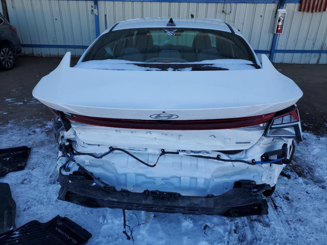 2024 HYUNDAI ELANTRA BLUE VIN:KMHLM4DJ8RU106757