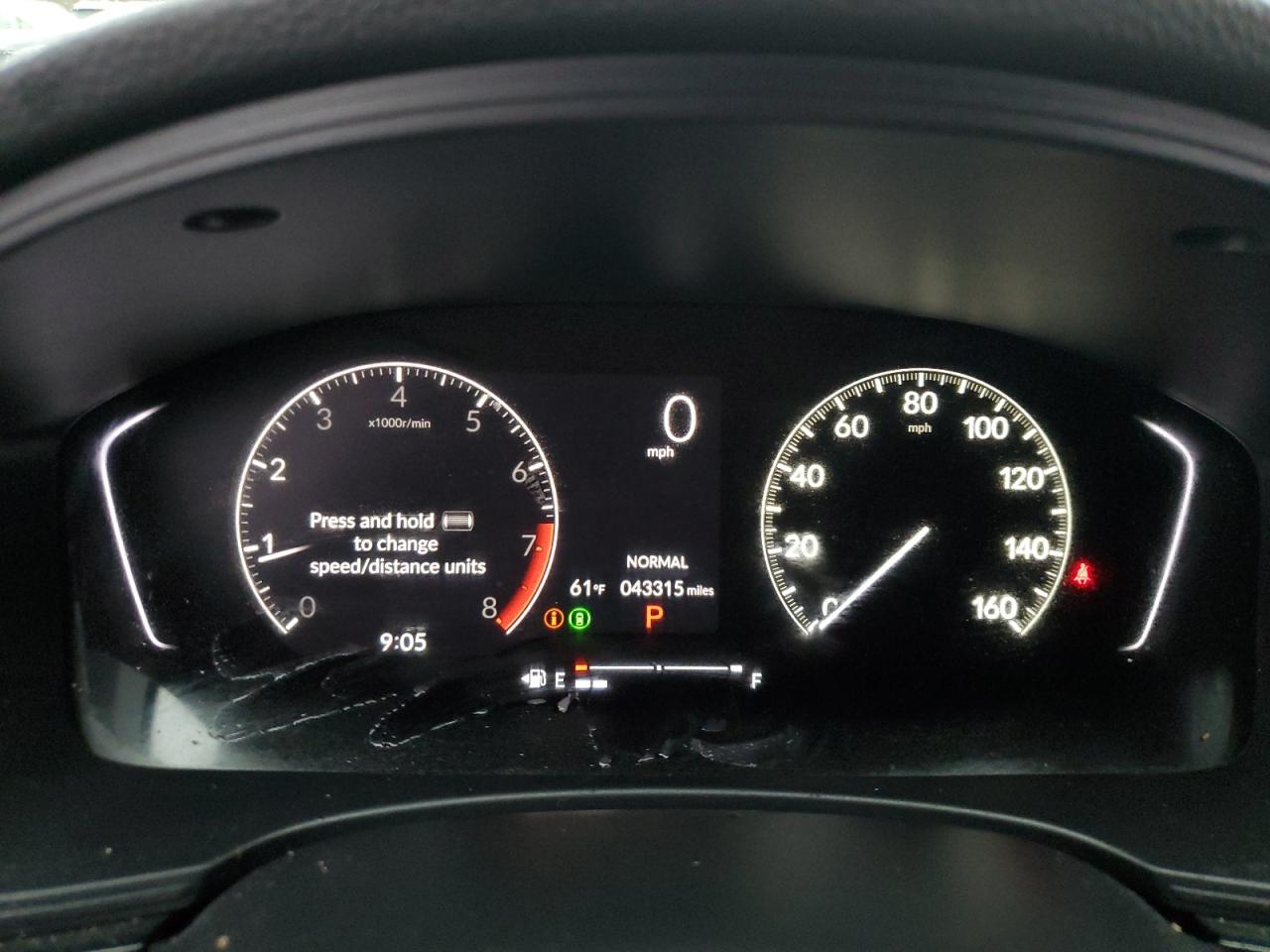 2022 HONDA CIVIC SPORT VIN:2HGFE2F59NH585112