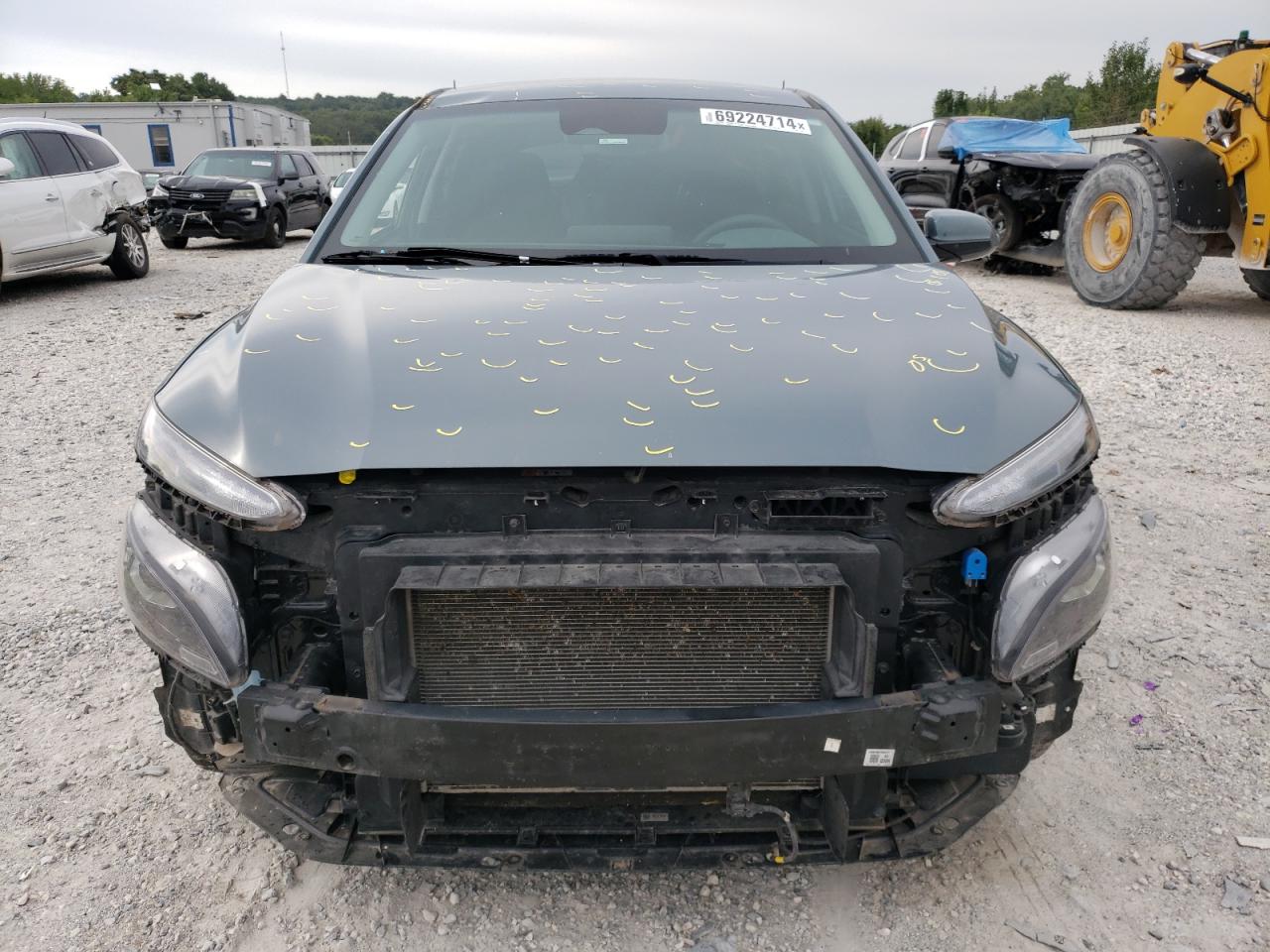 2022 HYUNDAI KONA SEL VIN:KM8K6CAB2NU770155