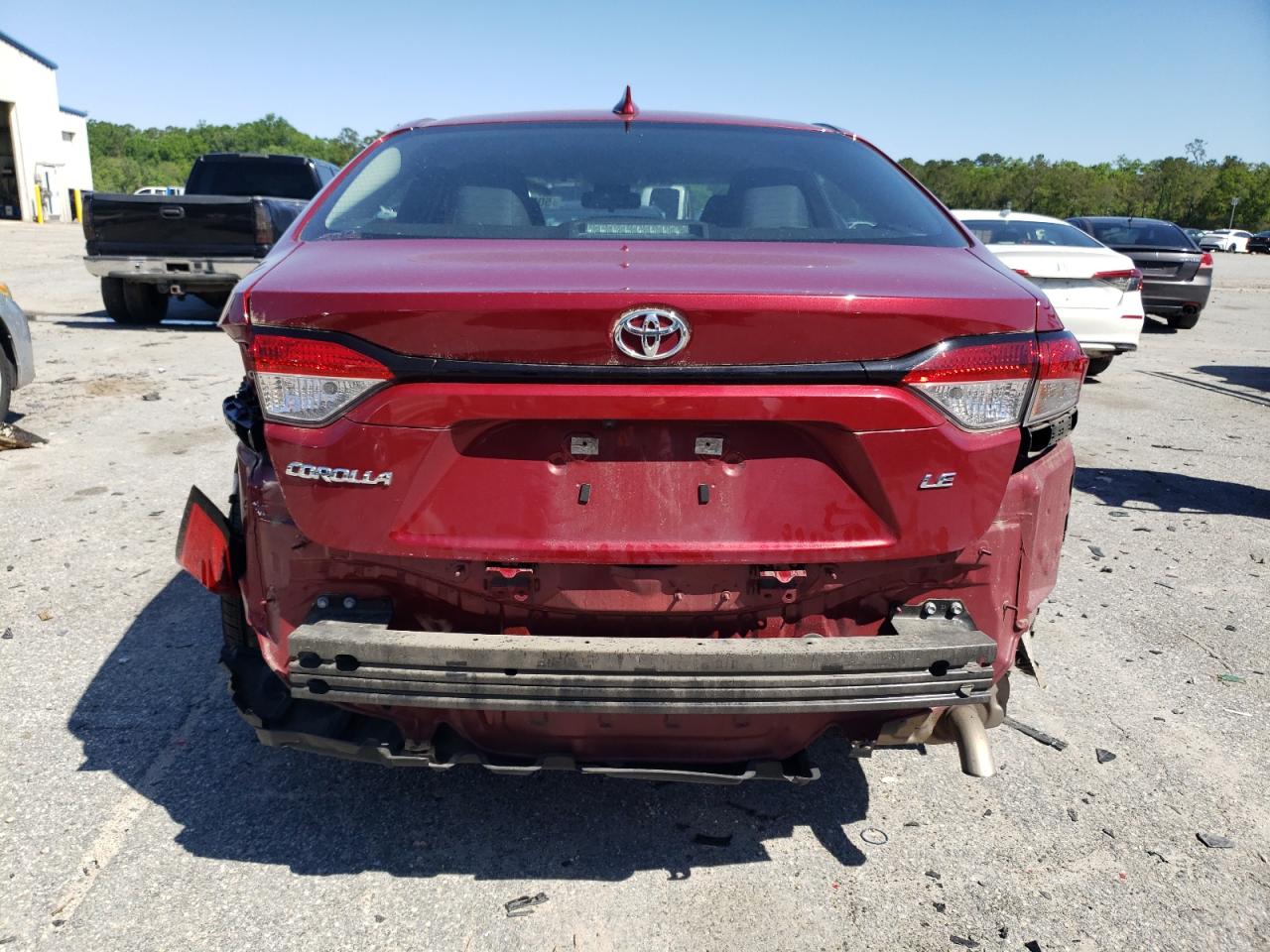 2022 TOYOTA COROLLA LE VIN:5YFEPMAE2NP332263