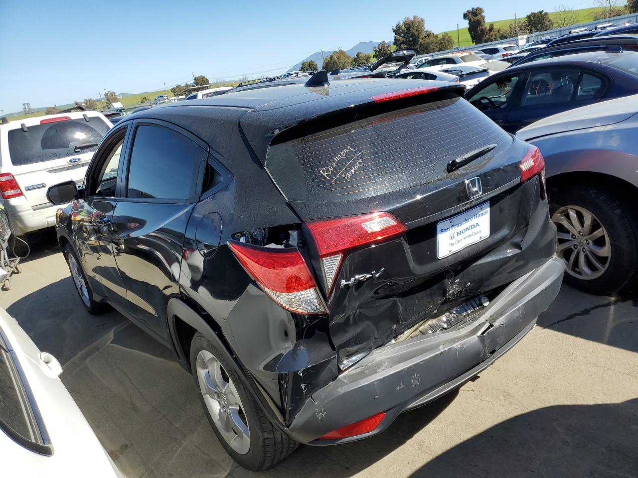 2022 HONDA HR-V LX VIN:3CZRU5H30NM737236