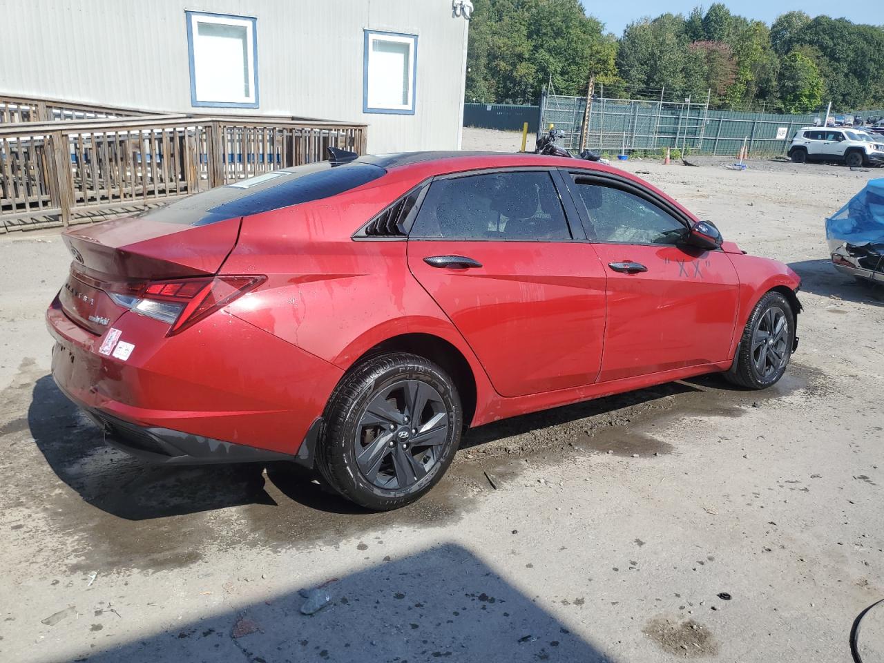 2022 HYUNDAI ELANTRA BLUE VIN:KMHLM4AJ3NU024062