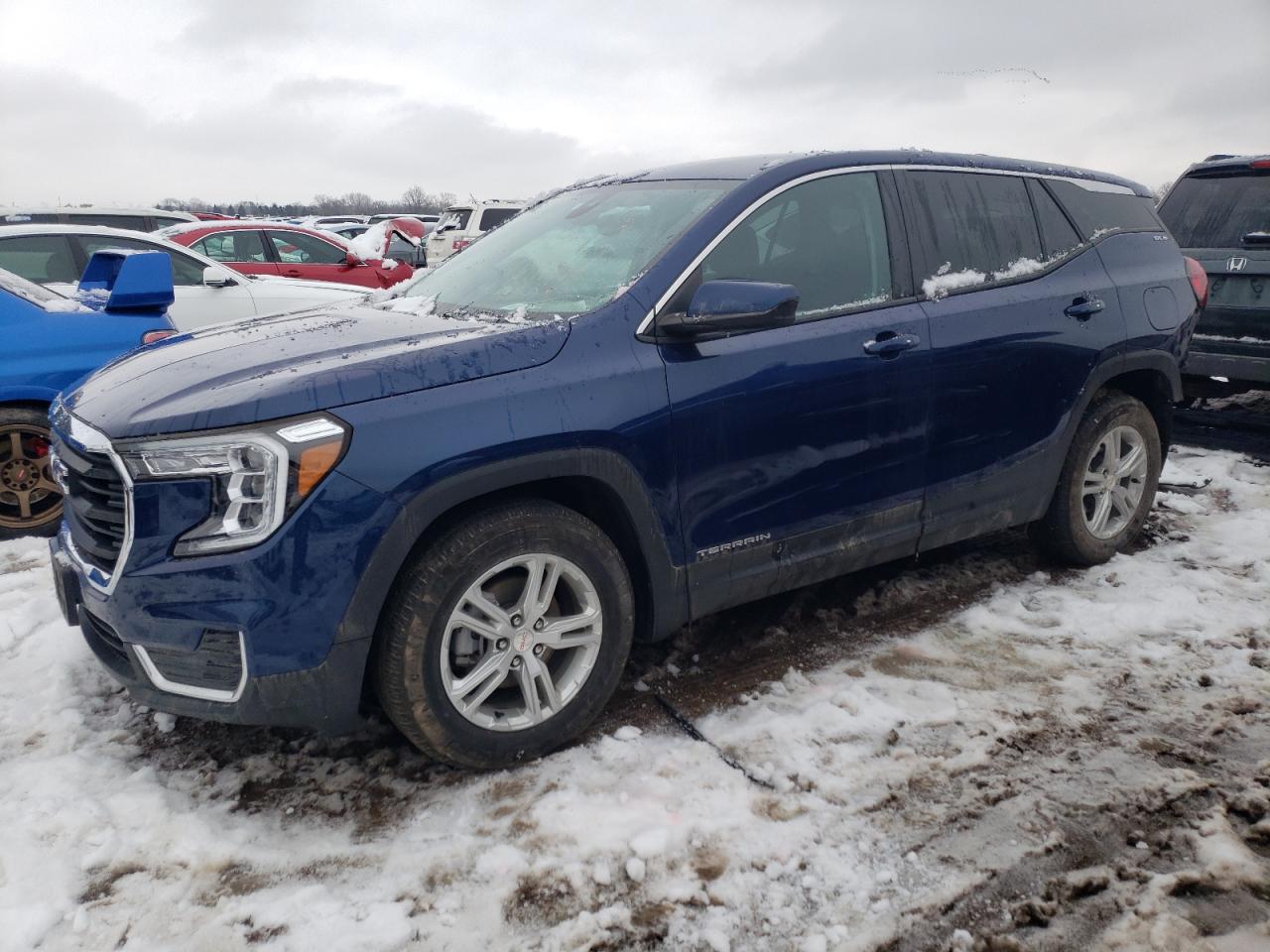 2022 GMC TERRAIN SLE VIN:3GKALMEV0NL124615