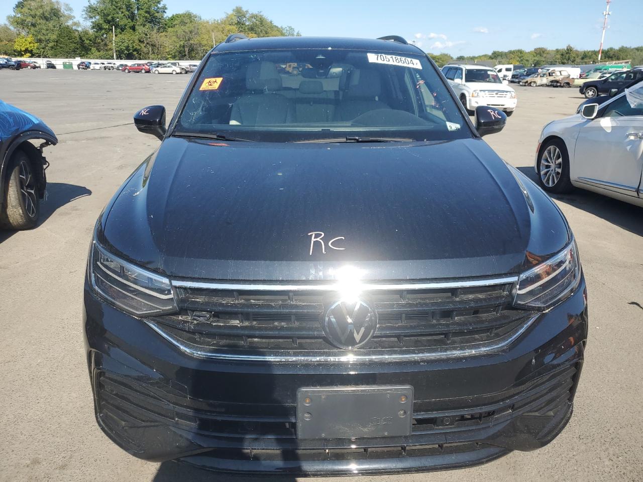 2023 VOLKSWAGEN TIGUAN SE R-LINE BLACK VIN:3VVCB7AX3PM141116