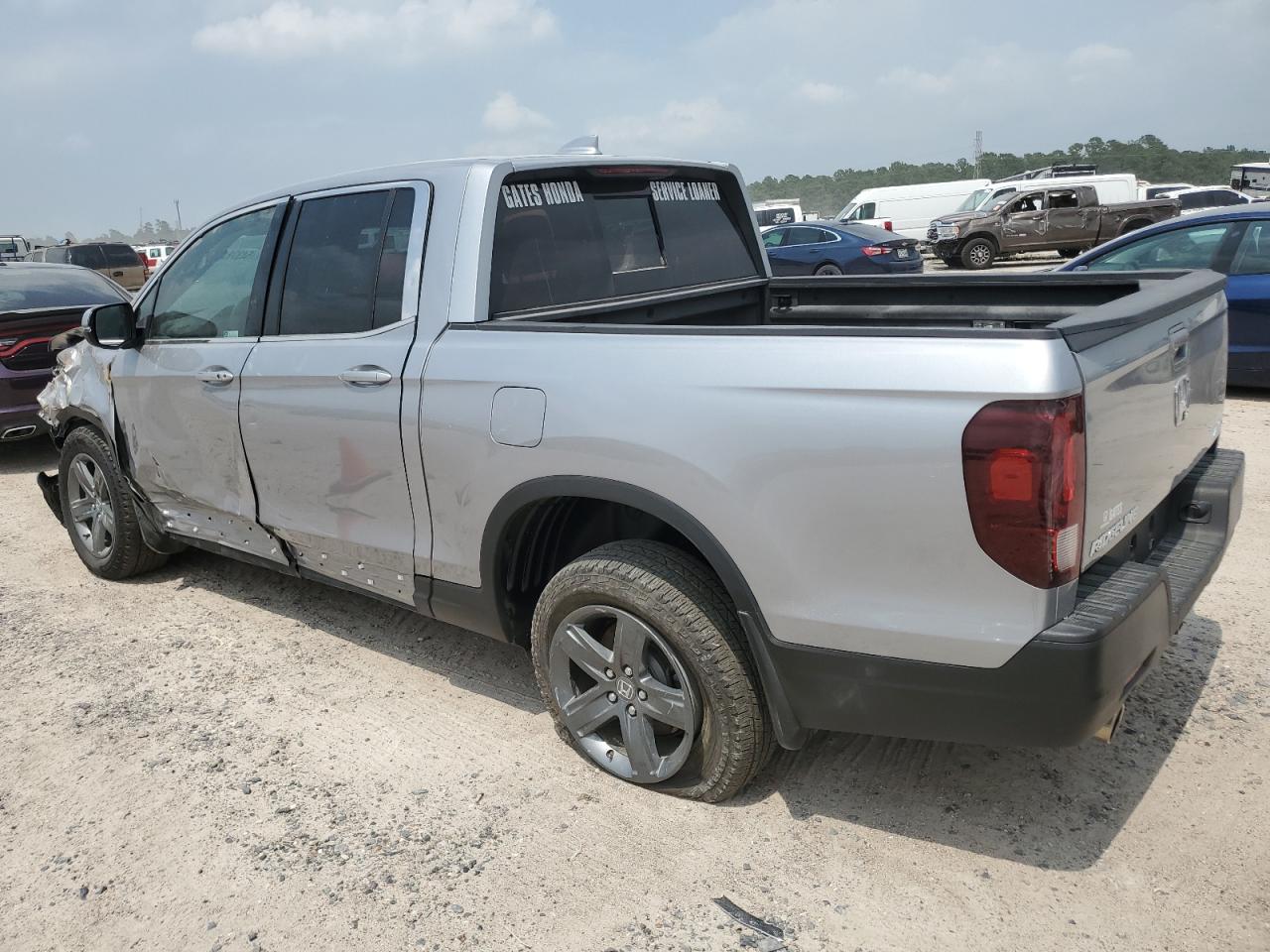 2023 HONDA RIDGELINE RTL VIN:5FPYK3F53PB021851