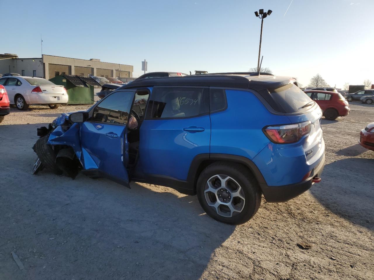 2022 JEEP COMPASS TRAILHAWK VIN:3C4NJDDB1NT116534