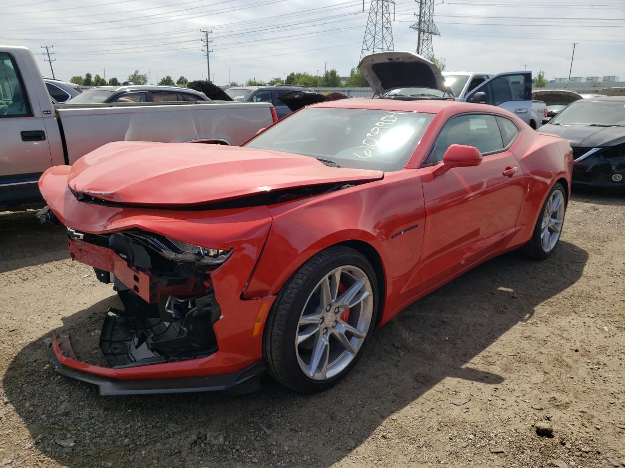 2024 CHEVROLET CAMARO LS VIN:1G1FB1RS7R0110435