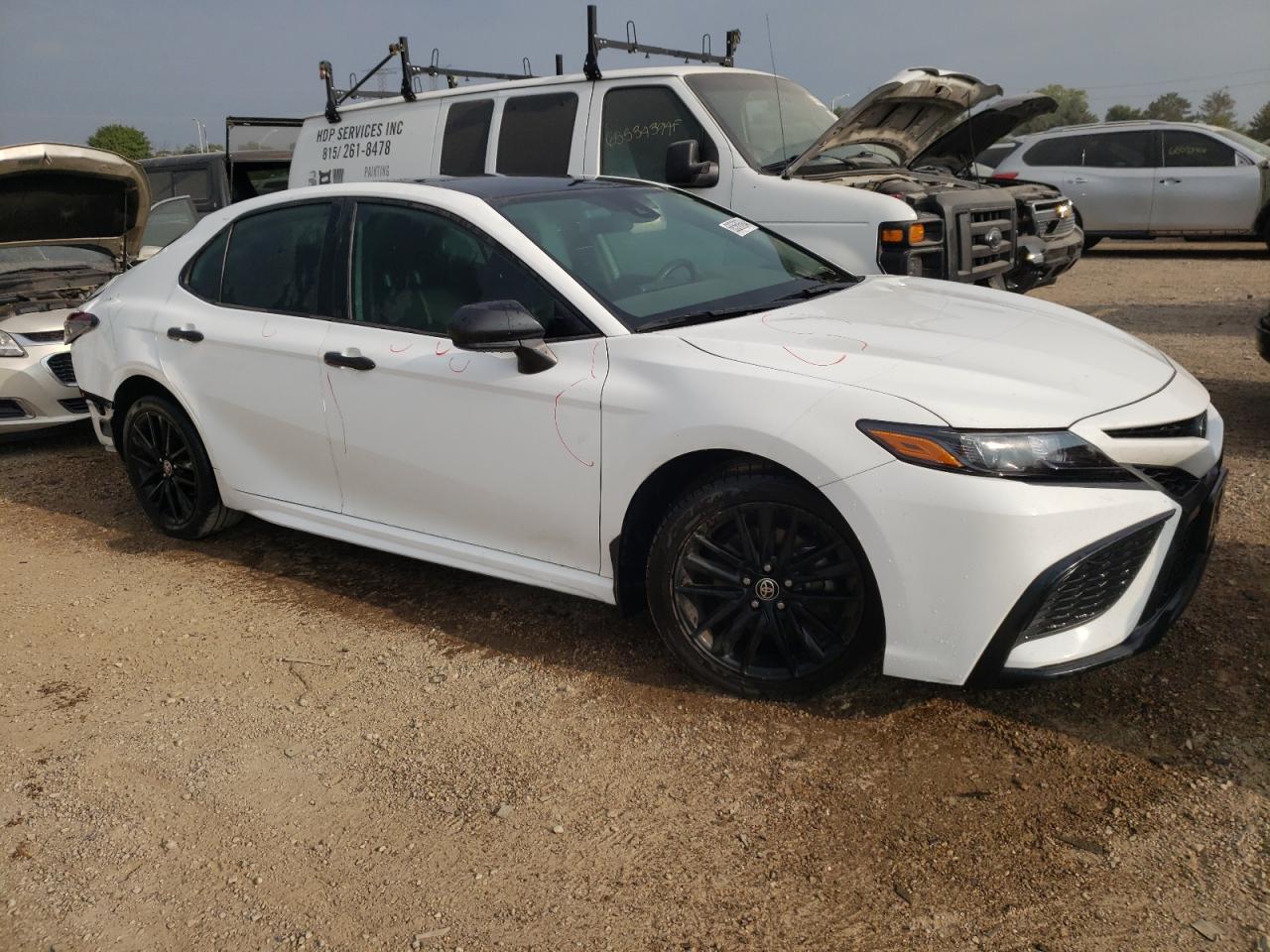 2022 TOYOTA CAMRY SE VIN:4T1G11AK2NU694834