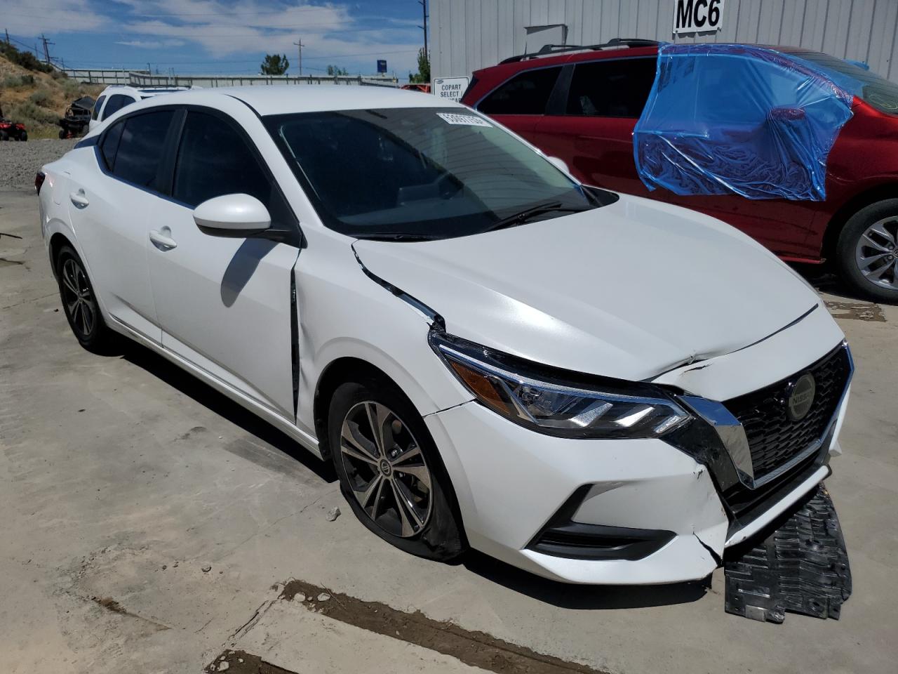 2023 NISSAN SENTRA SV VIN:3N1AB8CV0PY281580