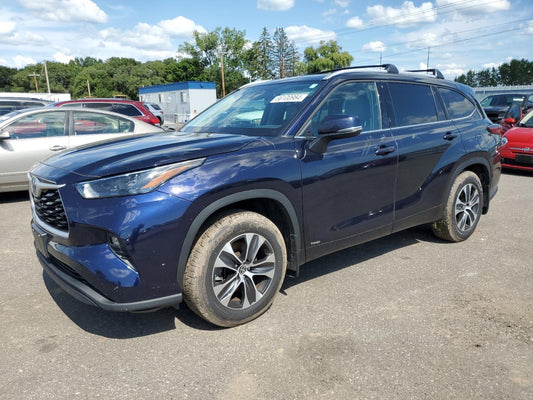 2022 TOYOTA HIGHLANDER HYBRID XLE VIN:5TDGBRCH0NS543335