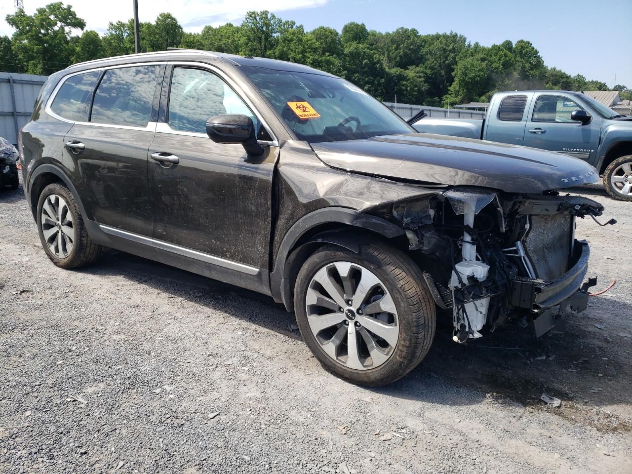 2022 KIA TELLURIDE S VIN:5XYP6DHC2NG198231