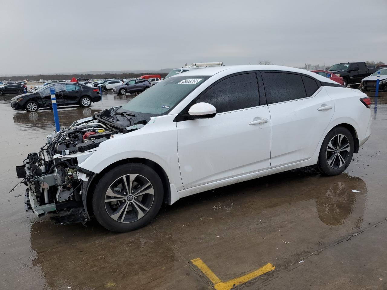 2022 NISSAN SENTRA SV VIN:3N1AB8CV3NY287273