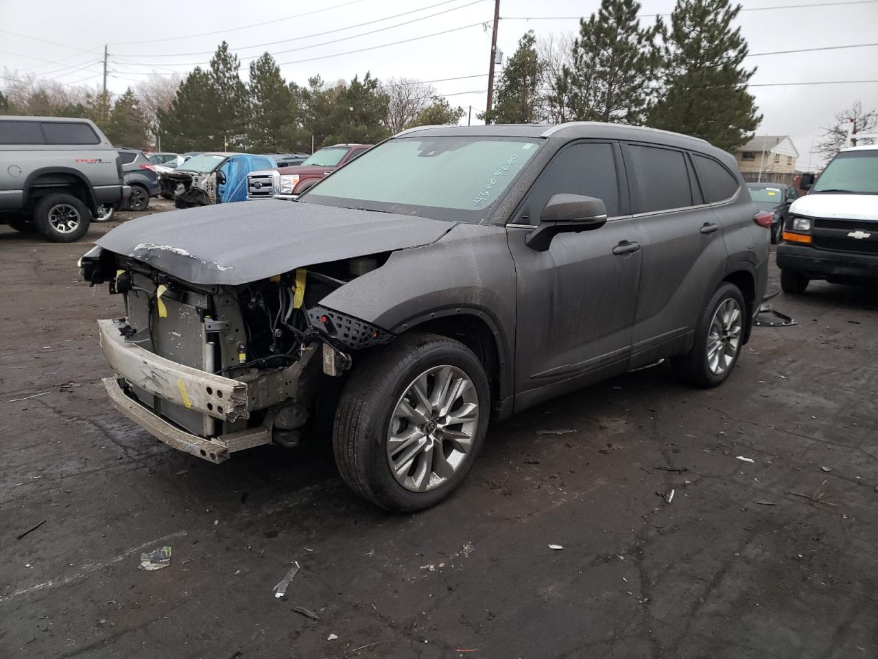 2023 TOYOTA HIGHLANDER L VIN:5TDKDRBH5PS040537