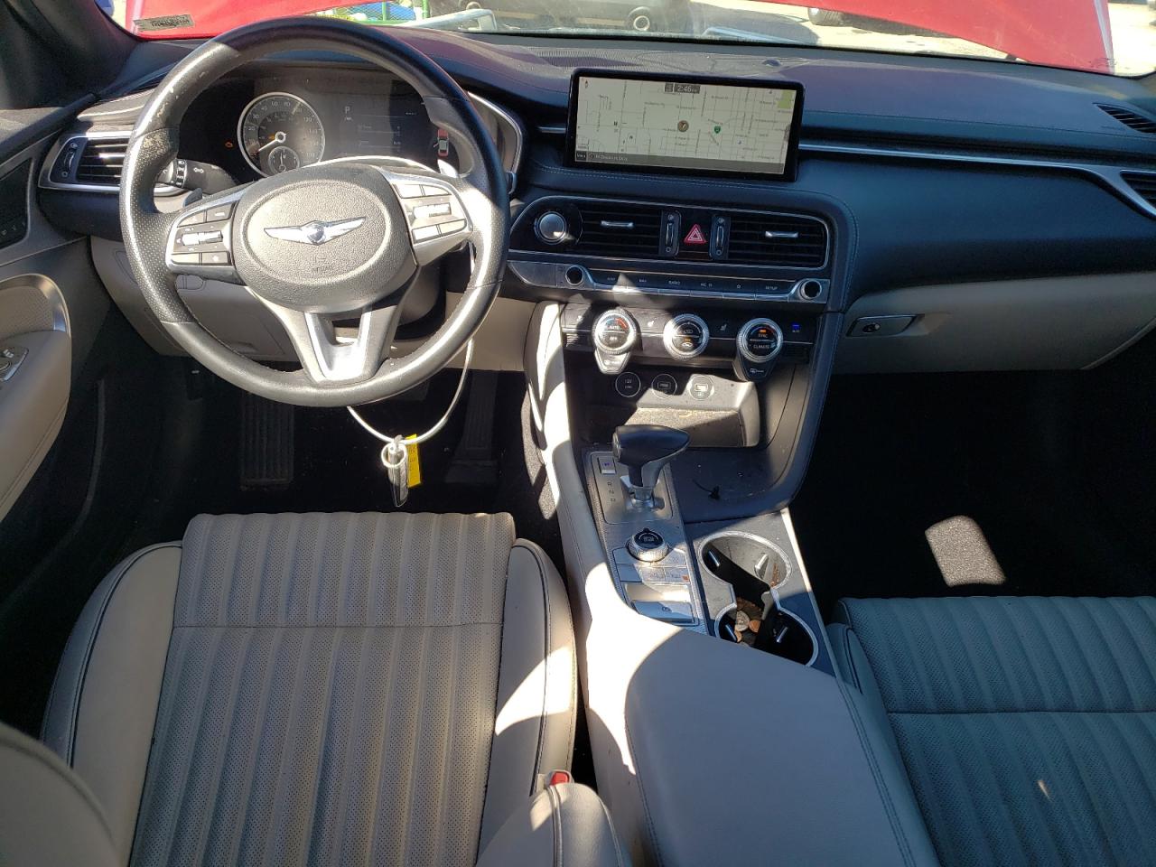 2022 GENESIS G70 BASE VIN:KMTG54TE1NU093868