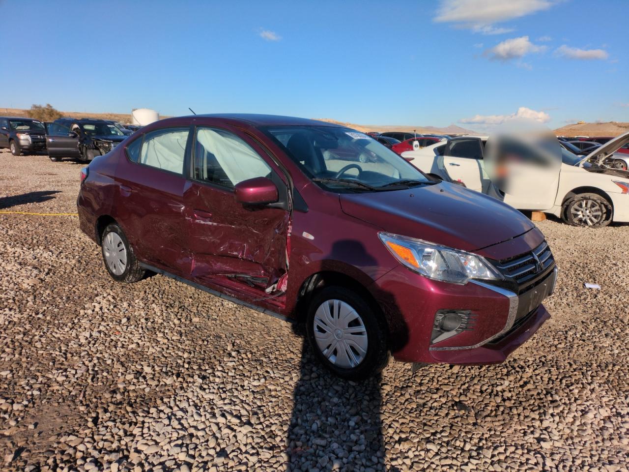 2022 MITSUBISHI MIRAGE G4 ES VIN:ML32FUFJ0NHF09261