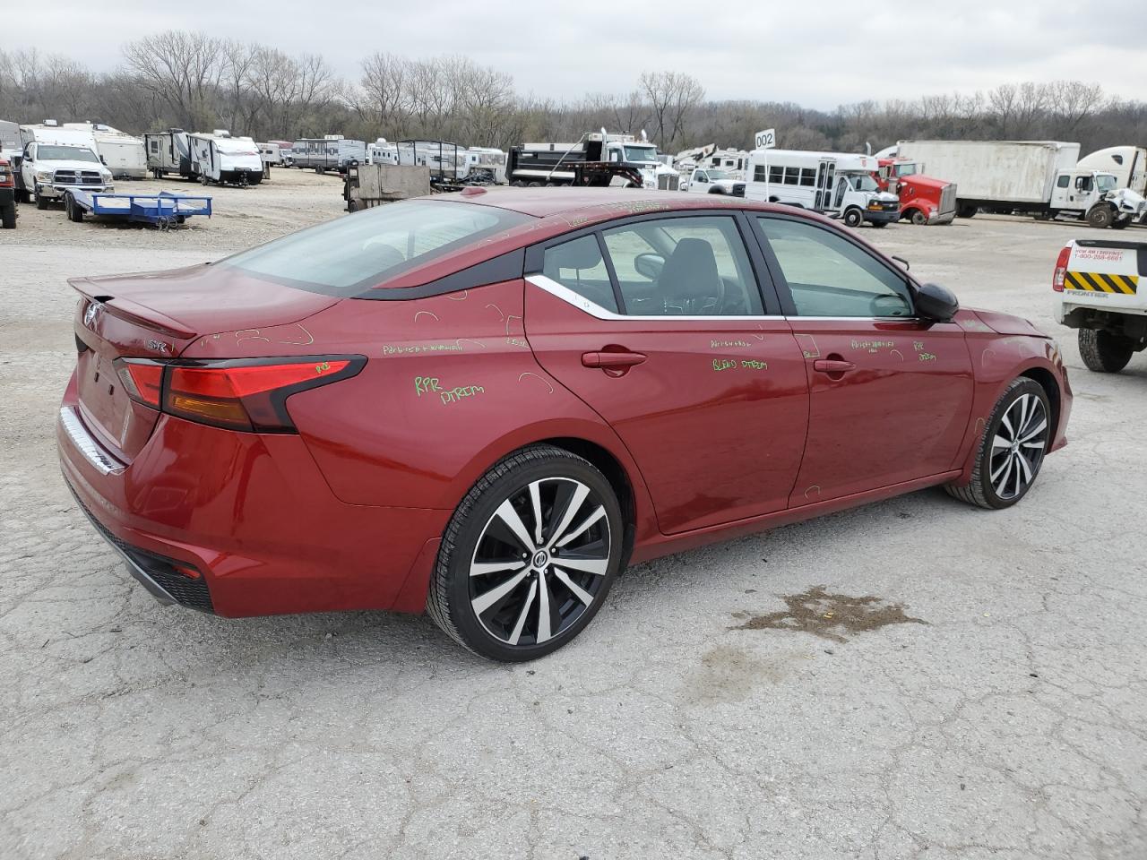 2022 NISSAN ALTIMA SR VIN:1N4BL4CV8NN413945