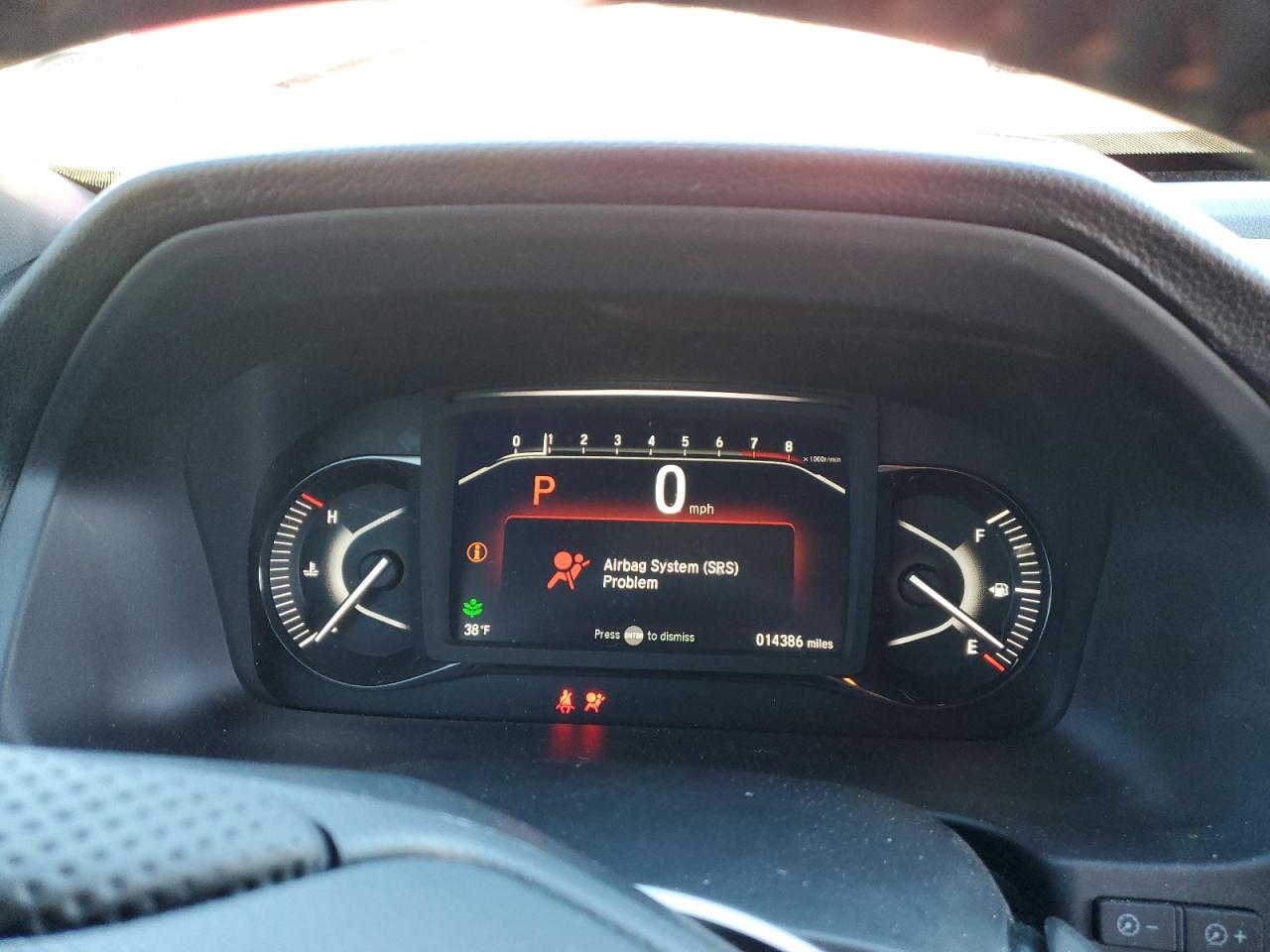 2022 HONDA PASSPORT TRAIL SPORT VIN:5FNYF8H63NB029087