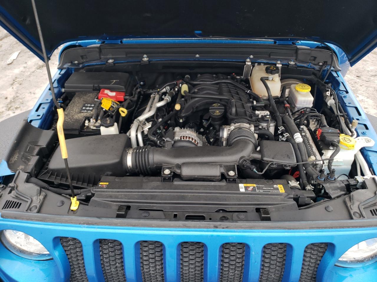 2022 JEEP WRANGLER UNLIMITED SPORT VIN:1C4HJXDG5NW168740
