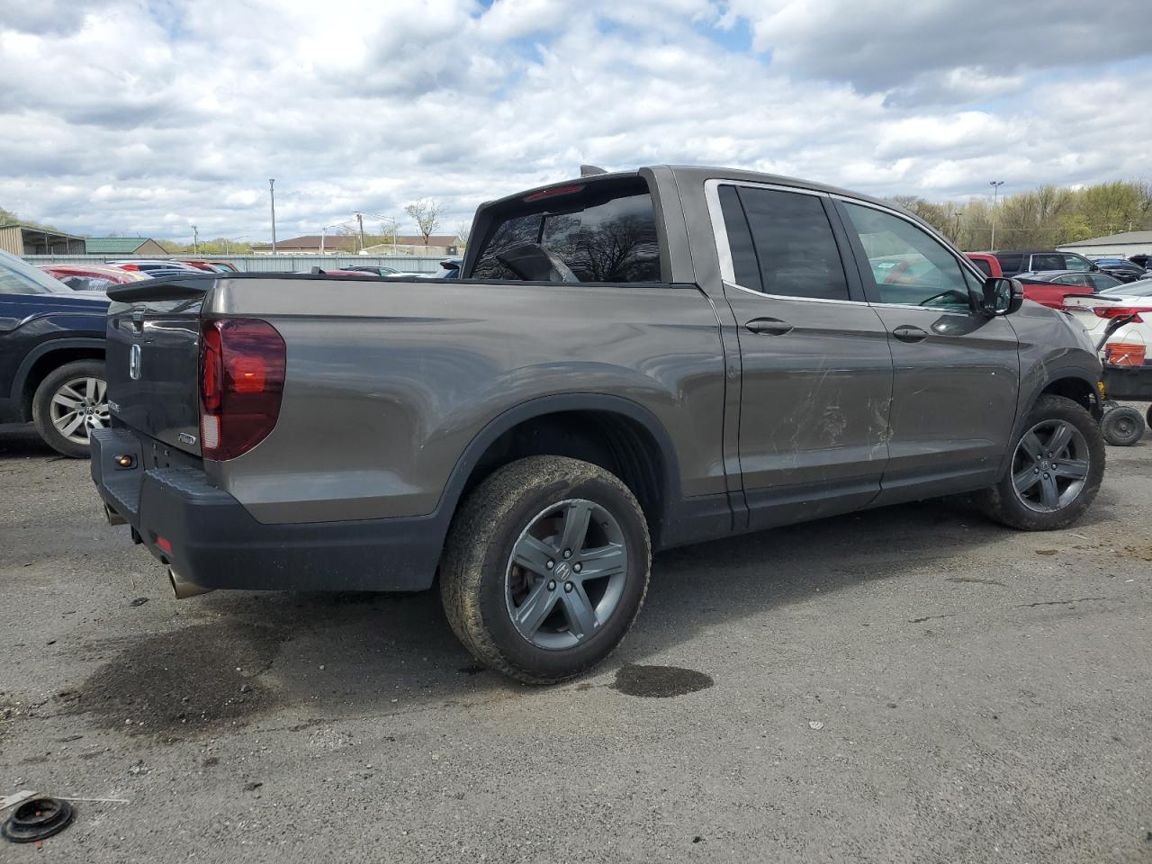 2023 HONDA RIDGELINE RTL VIN:5FPYK3F50PB025307
