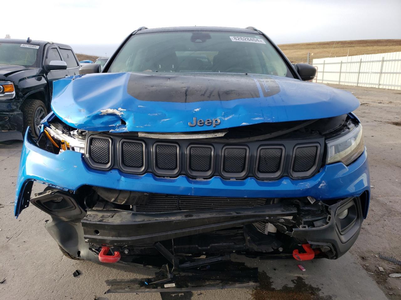 2022 JEEP COMPASS TRAILHAWK VIN:3C4NJDDB6NT124662