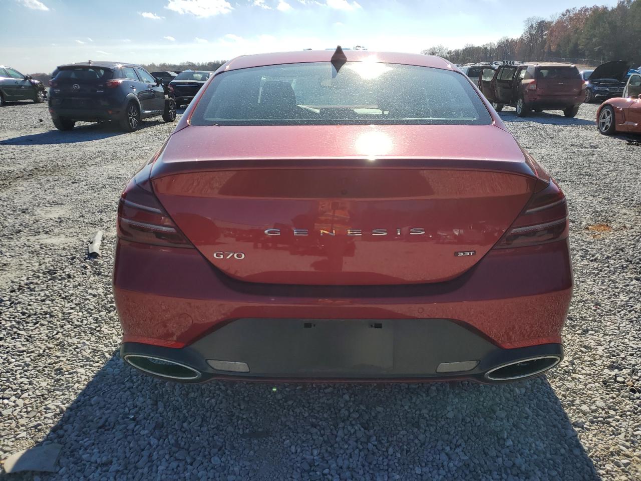 2023 GENESIS G70 BASE VIN:KMTG54TE4PU113825