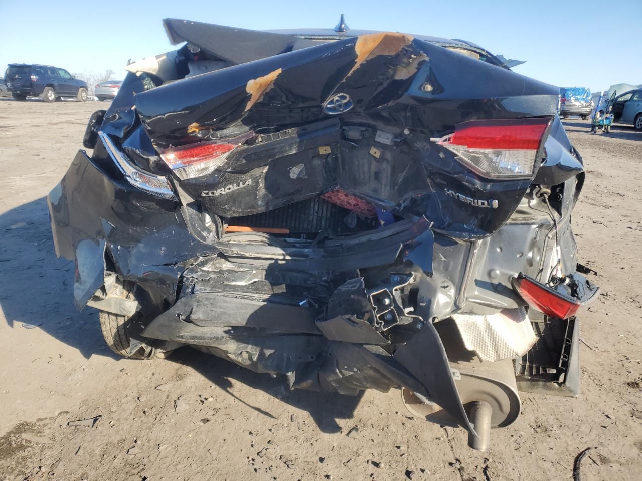 2022 TOYOTA COROLLA LE VIN:JTDEAMDE8NJ061601