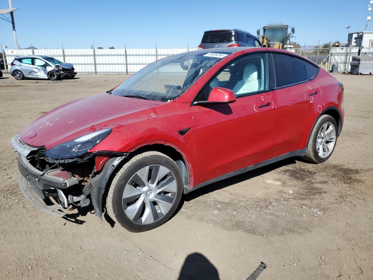 2023 TESLA MODEL Y VIN:7SAYGDEE9PF628437