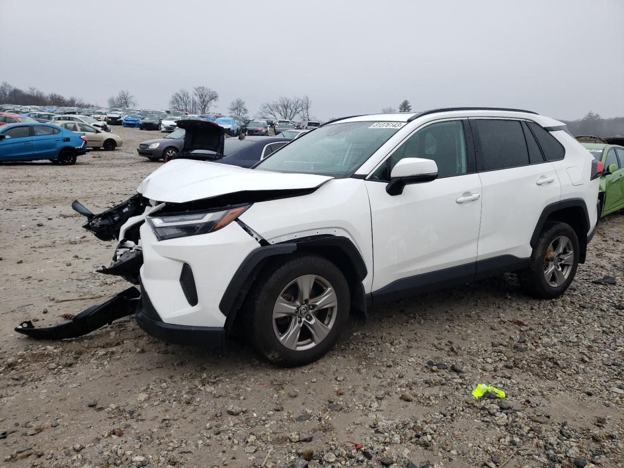 2022 TOYOTA RAV4 XLE VIN:2T3P1RFV3NC296879