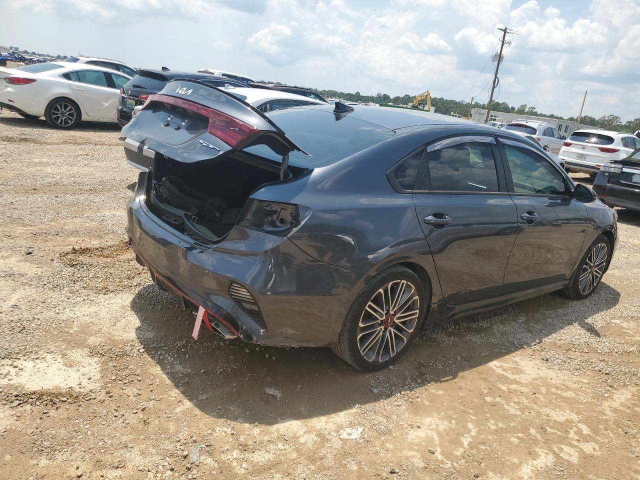 2022 KIA FORTE GT VIN:3KPF44AC8NE493259
