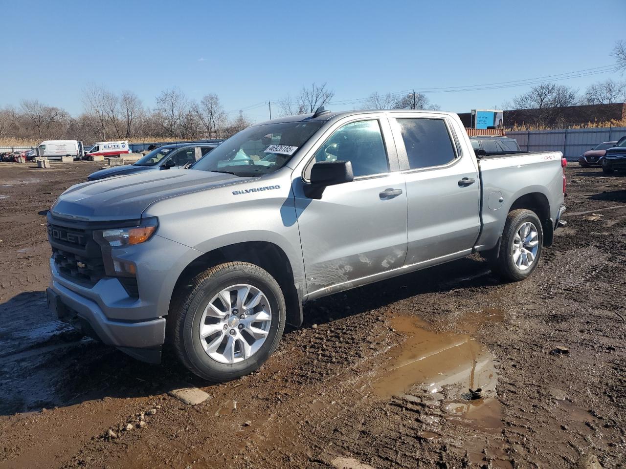 2023 CHEVROLET SILVERADO K1500 CUSTOM VIN:3GCPDBEK8PG202180