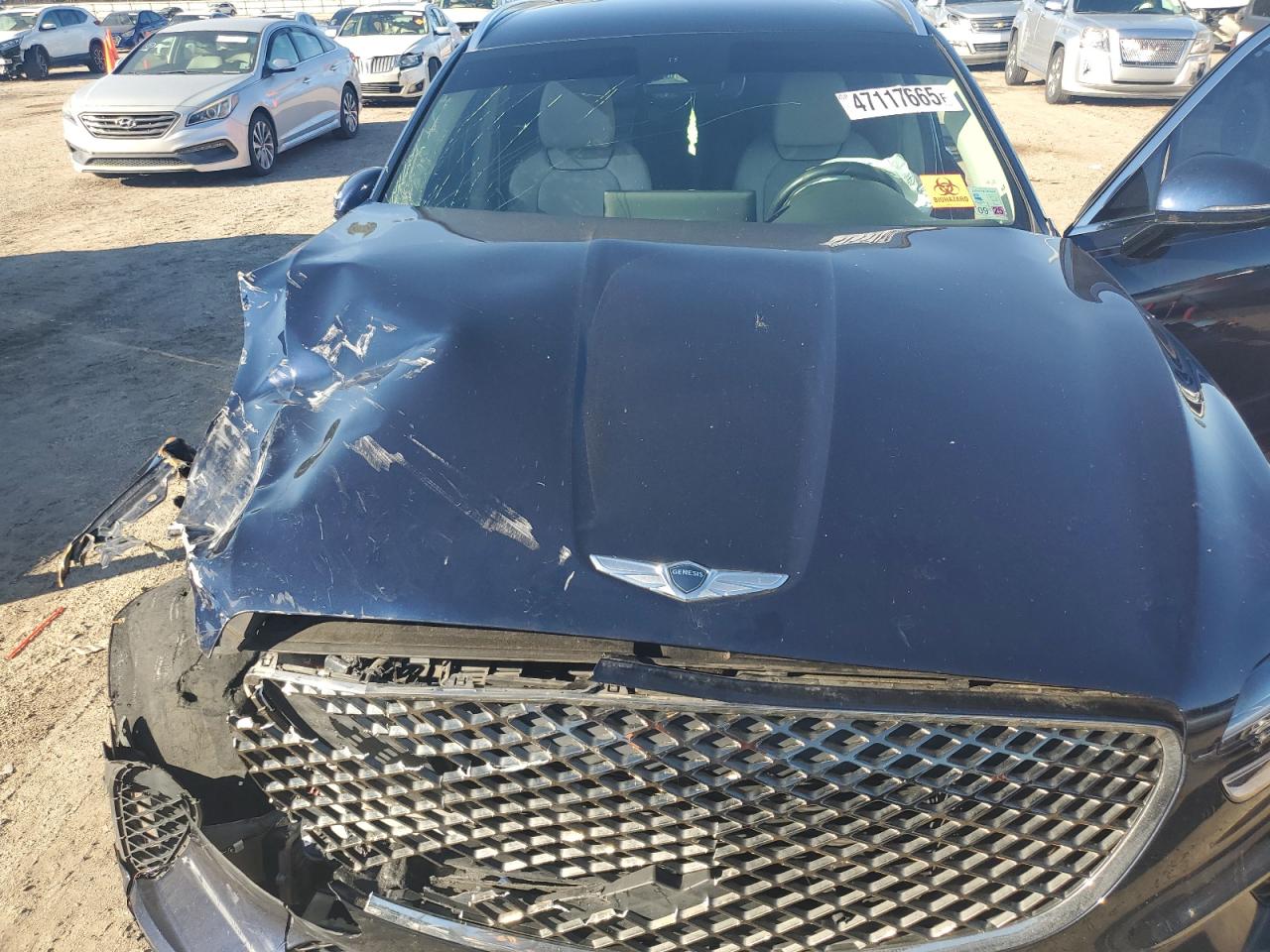 2022 GENESIS GV70 BASE VIN:KMUMADTB8NU029441