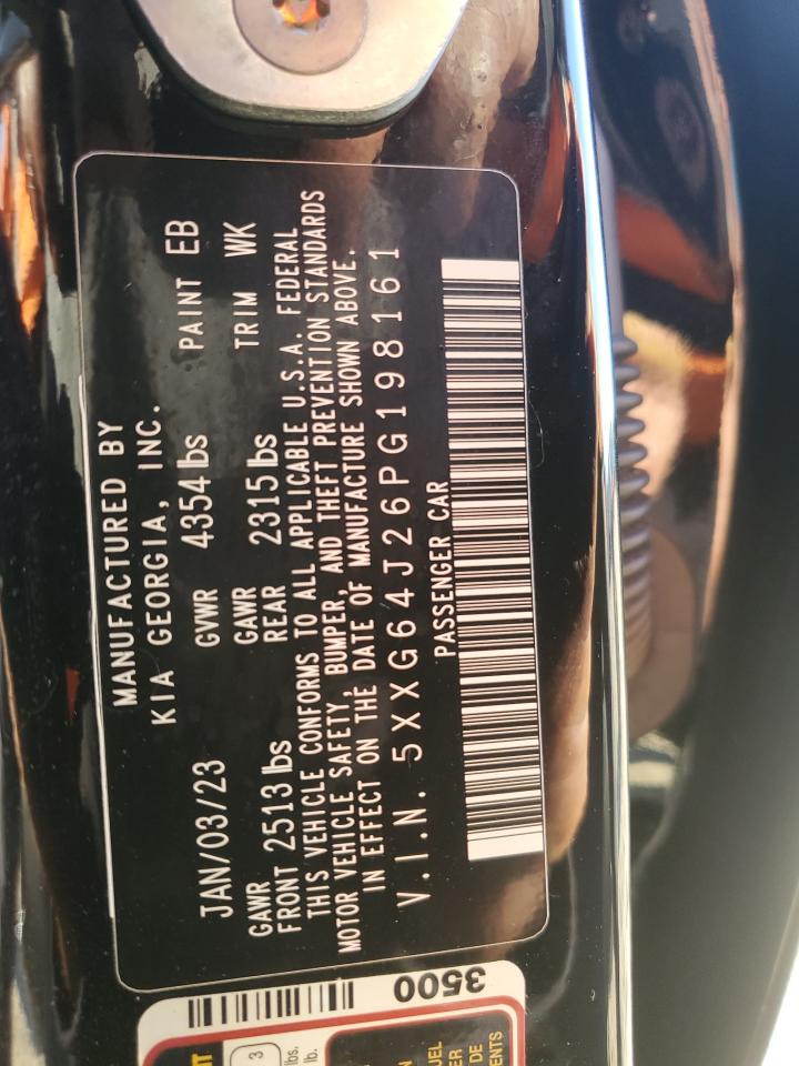 2023 KIA K5 GT LINE VIN:5XXG64J26PG198161