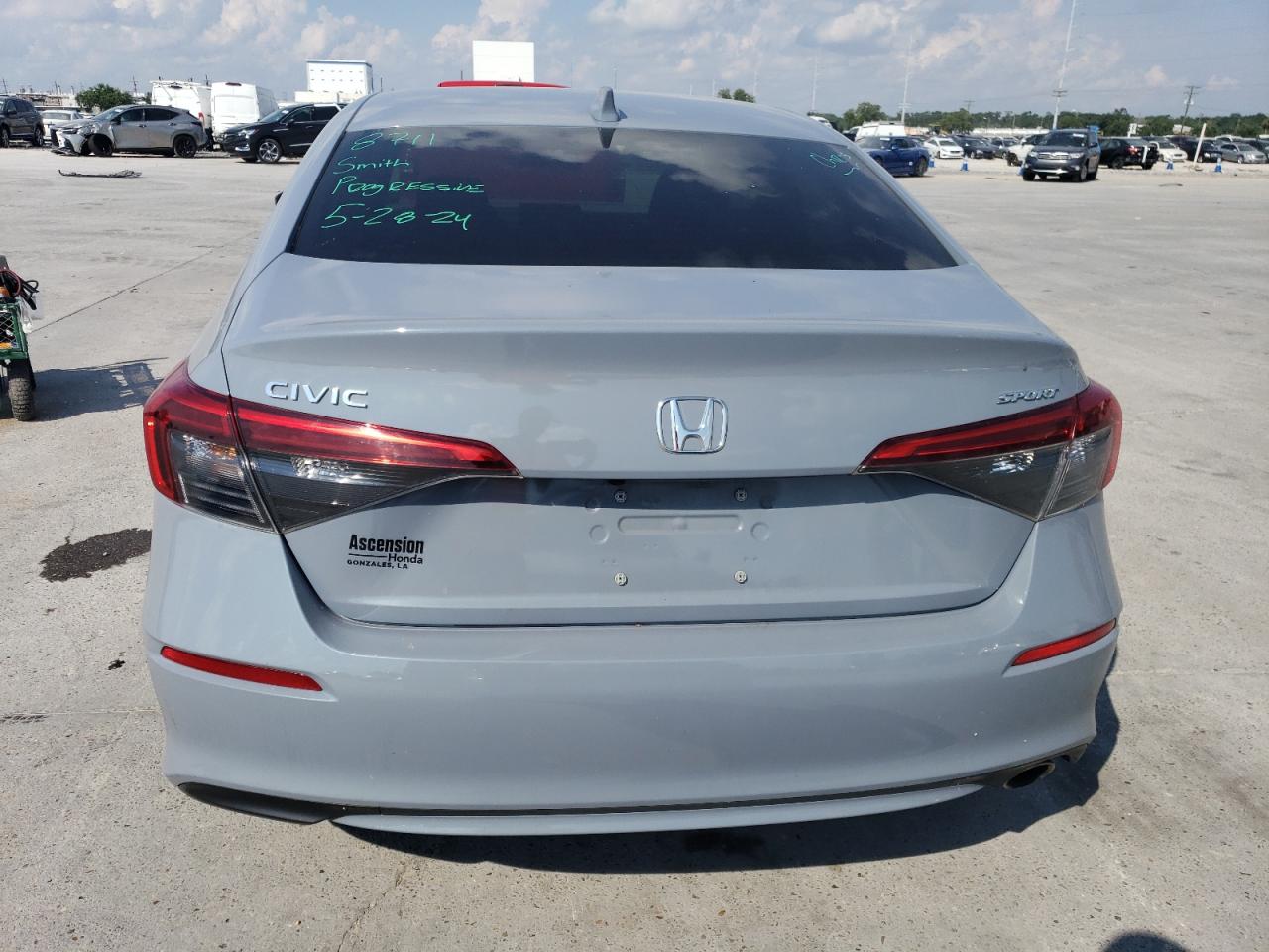 2022 HONDA CIVIC SPORT VIN:2HGFE2F54NH585728