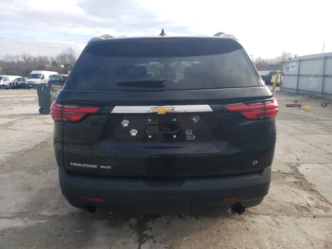 2022 CHEVROLET TRAVERSE LT VIN:1GNEVHKW6NJ110728